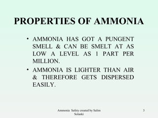 Ammonia Smelling Discharge